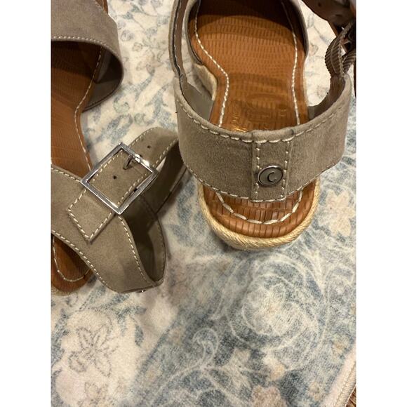 Circus by Sam Eldeman Delialiah Espadrille Woven Wedge Heel Sandal Size 6.5 - Picture 7 of 7